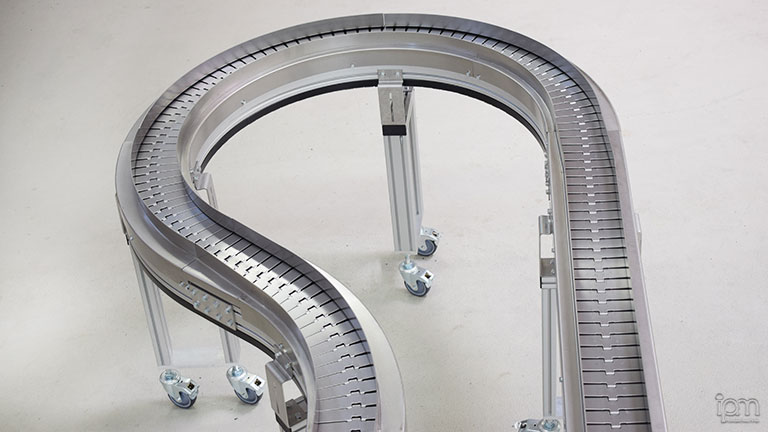 Sie sehen hier ein Stahlkettenband. Stahlkettenbänder