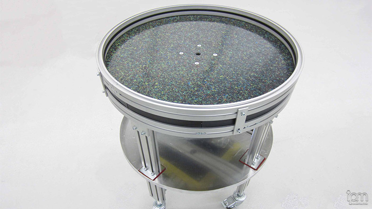 Sie sehen heir einen Drehtisch Drehtisch