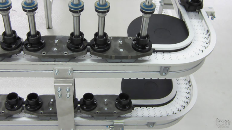 Sie sehen hier ein Werkstückträgersystem Paletten- oder Werkstückträgersysteme